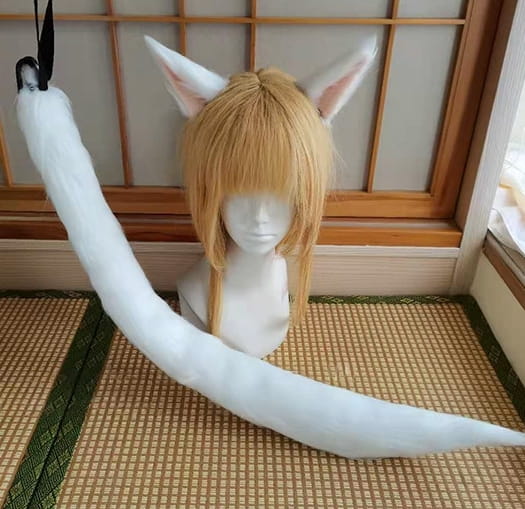 FF14 Final Fantasy ⅩⅣ Y'shtola Cosplay Cat Ears Artificial Animal Ear Cos  Prop