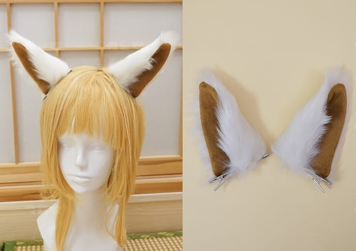 FF14 Final Fantasy ⅩⅣ Y'shtola Cosplay Cat Ears Artificial Animal Ear Cos  Prop